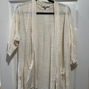 LOFT short sleeve cardigan